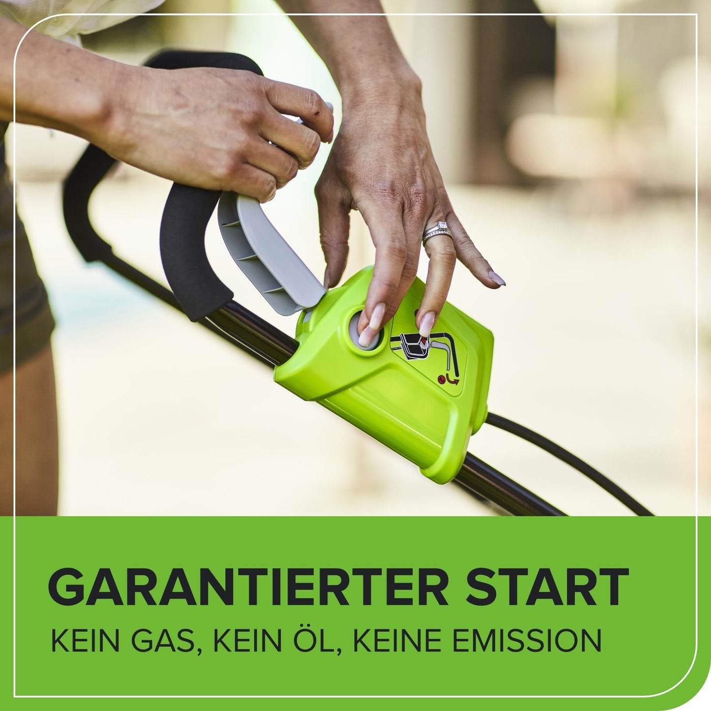 Greenworks 40V Kabelloser Akku Rasenmäher für Flächen bis zu 400 m², 35 cm Schnittbreite G40LM35K2X, 40-Liter-Sack PLUS zwei 40 V 2Ah-Akkus und Ladegerät, 3 Jahre Garantie