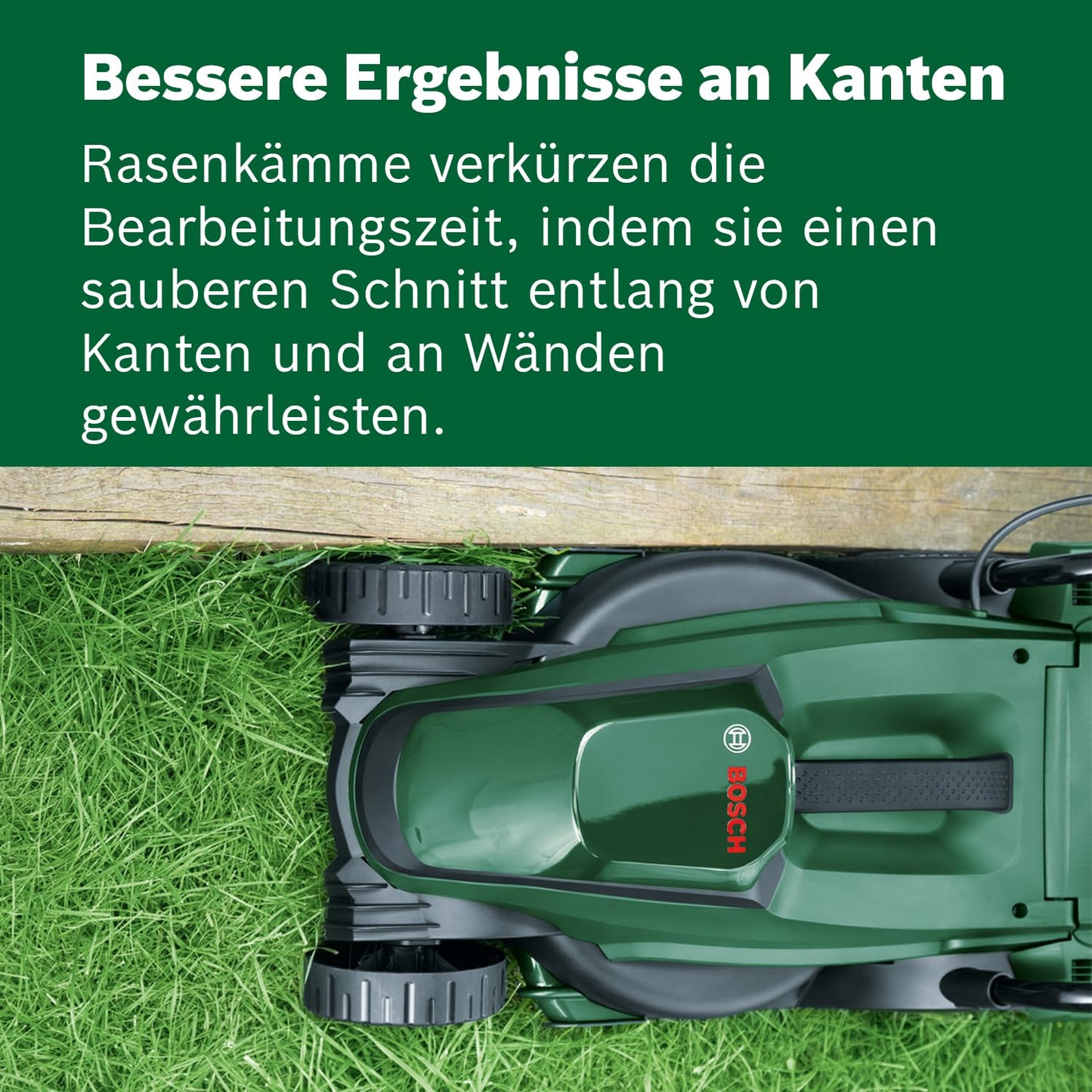 Bosch CityMower 18V-32-300 Cordless Lawnmower (18 Volt, 1 x 4.0 Ah Battery, Cutting Width: 32 cm, Lawns up to 300 m², in Box)