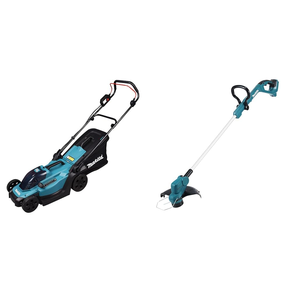Makita DLM330RM Akku-Rasenmäher 18V / 4,0 Ah, 1 Akku + Ladegerät, Petrol