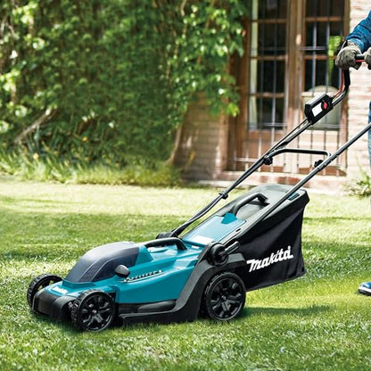 Makita DLM330RM Akku-Rasenmäher 18V / 4,0 Ah, 1 Akku + Ladegerät, Petrol