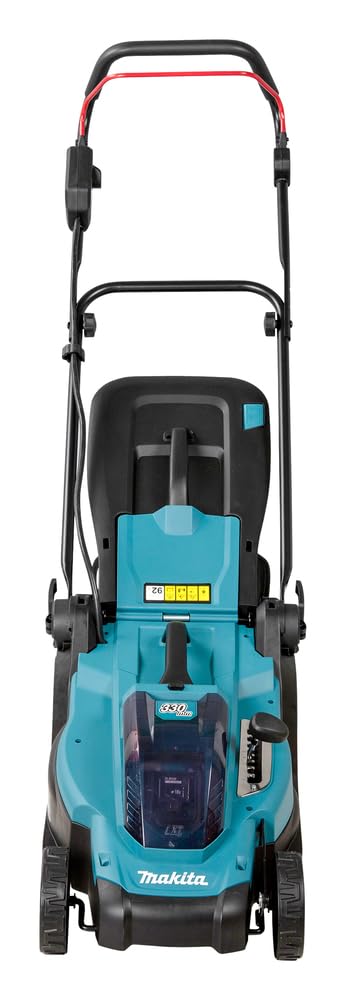 Makita DLM330RM Akku-Rasenmäher 18V / 4,0 Ah, 1 Akku + Ladegerät, Petrol