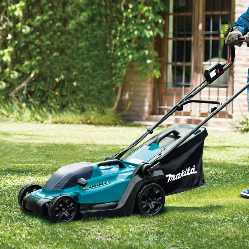 Makita DLM330RM Akku-Rasenmäher 18V / 4,0 Ah, 1 Akku + Ladegerät, Petrol