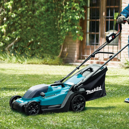 Makita DLM330RM Akku-Rasenmäher 18V / 4,0 Ah, 1 Akku + Ladegerät, Petrol