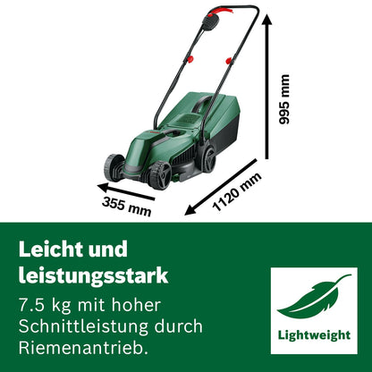 Bosch CityMower 18V-32-300 Cordless Lawnmower (18 Volt, 1 x 4.0 Ah Battery, Cutting Width: 32 cm, Lawns up to 300 m², in Box)
