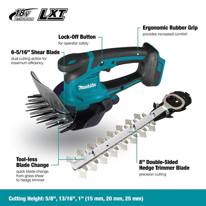 Makita DLM330RM Akku-Rasenmäher 18V / 4,0 Ah, 1 Akku + Ladegerät, Petrol