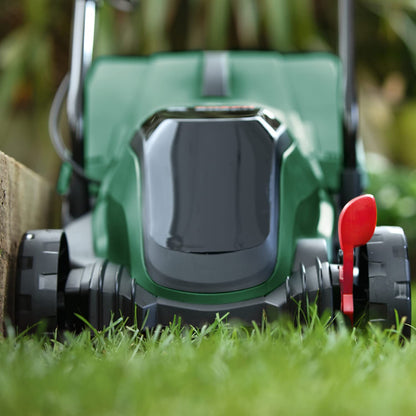 Bosch CityMower 18V-32-300 Cordless Lawnmower (18 Volt, 1 x 4.0 Ah Battery, Cutting Width: 32 cm, Lawns up to 300 m², in Box)