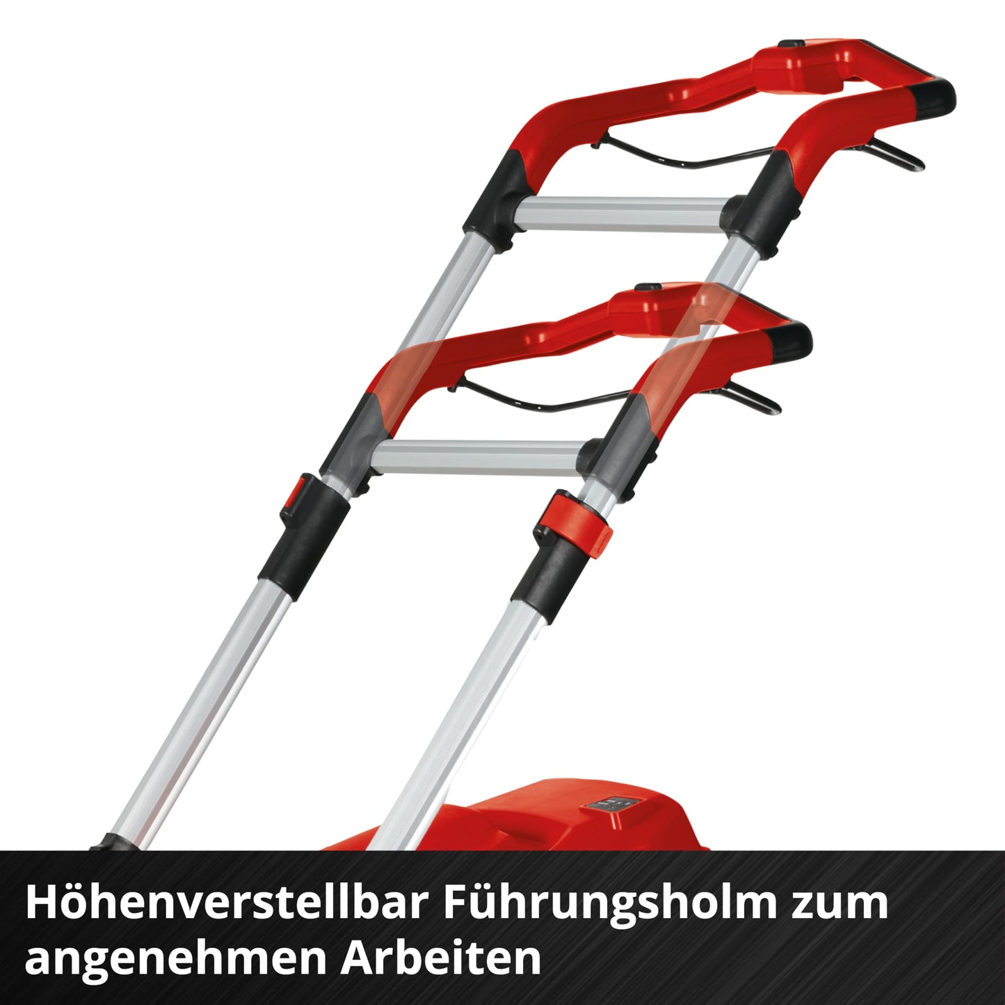 Einhell Akku-Rasenmäher GE-CM 43 Li M Kit Power X-Change (36V, 43 cm Schnittbreite, bis 600 m², Brushless, Mulch-Kit, 63L Fangkorb, 25-75 mm Schnitthöhe, inkl. 2x 4,0Ah + 2x Ladegerät)