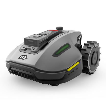 MAMMOTION YUKA Mini 500 Mähroboter ohne Begrenzungskabel,Empf. 500 m², NetRTK+Vision Rasenmäher Roboter, KI Smarte Hindernisvermeidung Rasenroboter, App-Steuerung mit 4G-Modul, 50% Steigung