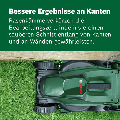 Bosch CityMower 18V-32-300 Cordless Lawnmower (18 Volt, 1 x 4.0 Ah Battery, Cutting Width: 32 cm, Lawns up to 300 m², in Box)